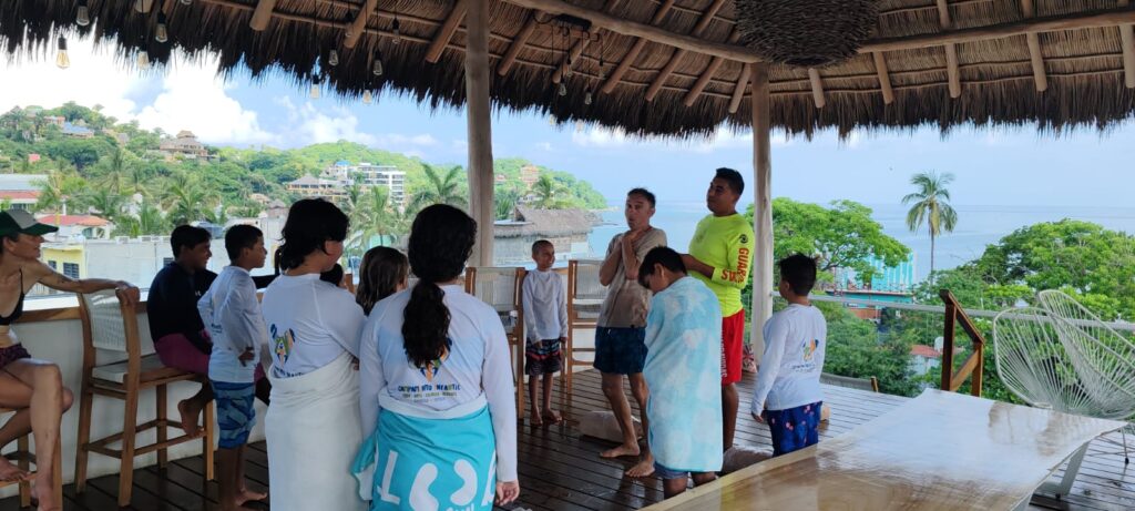 ¡Fuimos invitados al Campamento de Verano Mar y Vida en Sayulita!
